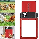 Hühnerstalltür Elektrisch, Lichtsensor Automatische Chicken Coop Door Opener,...