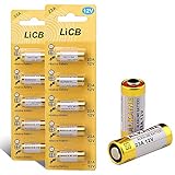 LiCB 10 Stück 23A 12V Alkaline Batterie, A23S MN21/23 L1028 A23 12V Batterie 3...