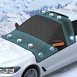 Auto Frontscheibenabdeckung Winter – 5-Lagige Windschutzscheibenabdeckung mit...