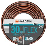 Gardena Comfort FLEX Schlauch 13 mm (1/2 Zoll), 30 m: Formstabiler, flexibler...