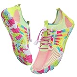 IceUnicorn Barfußschuhe Damen Herren Breite Traillaufschuhe Zehenschuhe Unisex...