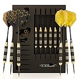 CC-Exquisite Profi Stahl Spitze Darts Set Custom Schaft und Flight Setup 6...