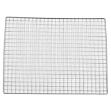 Buachois Edelstahl Grillrost 35 x 26,7 cm Antihaft Grillgitter Kühlen Roste...