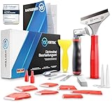 KISTEK® Silikonentferner Set (18-teilig) zur Silikon Entfernung und Erneuerung...