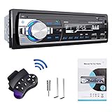 RDS Autoradio Bluetooth Freisprecheinrichtung, Lifelf 1 DIN Radio Stereo 4 x 65W...