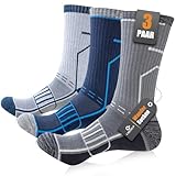Circorld Wandersocken Herren & Damen, Atmungsaktiv Outdoor Socken Baumwolle...
