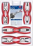 KNIPEX Sicherungsringzangen-Set 8-teilig 00 20 04 V01