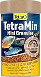 TetraMin Mini Granules - langsam absinkendes Fischfuter für kleine Zierfische...