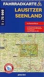 Fahrradkarte Lausitzer Seenland 1:75.000: Mit Bad Muskau, Forst, Hoyerswerda,...