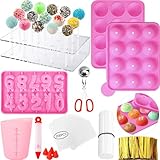 GZMAISULEE Cake Pop Formen Set 610 Stück Lollipop Cake Pop Maker Set mit Cake...