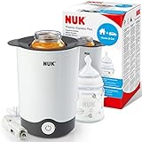 NUK Thermo Express Plus Flaschenwärmer, tragbar | schonendes Erwärmen von...