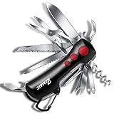 ZIMAIC Taschenmesser，Multitool Messer Schweizer Taschenmesser Vatertag...