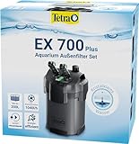 Tetra Aquarium Außenfilter EX 700 Plus - leistungsstarker Filter für Aquarien...