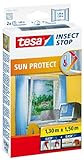 tesa Insect Stop SUN PROTECT Fliegengitter Fenster - Insektenschutz mit Blend- &...