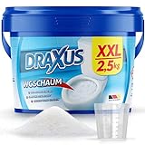 DRAXUS WC Schaum im XXL Pack (2,5kg) I Extra Stark I WC Reiniger Schaum entfernt...