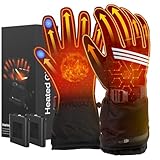 LOTTBUTY Beheizbare Handschuhe 2024 Upgrade,Beheizte Handschuhe Herren Damen mit...