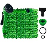 Gsakskdsap Gartenschlauch Flexibel, 50FT/15M Wasserschlauch Dehnbar Flexibler...