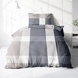 Träumschön Biber Bettwäsche Set 2tlg 135x200 cm + 80x80 cm – Flauschige...