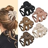 Lolalet Octopus Haarklammer, 5er Set Haarspangen für dickes lockiges langes...