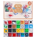 THE TWIDDLERS 28 Geduldspiele, Geschicklichkeitsspiele, Mini Knobelspiele für...