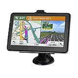 Riloer Navigationsgeräte für Auto Universal GPS Navigation Kit, 7 Zoll Sat...