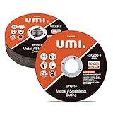 Amazon Brand - Umi Trennscheibe Set 20tlg. für Metall, Edelstahl, 125mm x 1,2mm...