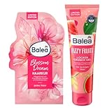 Balea 2er-Set Haarpflege: Haarkur BLOSSOM DREAM Haarmaske mit...