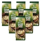 biozentrale Haferkleie | 6 x 500 g Bio Haferkleie | Ideal für Müsli & Backen |...