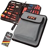 YPC ZipCaddy XL – Werkzeugmappe 31x23x5cm, Werkzeug Organizer mit großer...