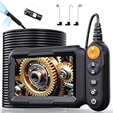 Dual Lens Endoskopkamera mit Licht 10M, Hopefox 5,0 Zoll IPS Bildschirm...