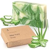 lubiu Aloe Vera Seife Stück - 100g Naturseife Männer Frauen Kinder für...