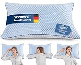 WVIOWVI Kopfkissen 40x80, Kühlendes Kopfkissen, Memory Foam Kissen Nackenkissen...