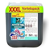 VERY® Universal Waschmittel Flüssig Gel [10L KANISTER] - Flüssigwaschmittel...
