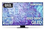 Samsung QLED 4K Q80C 55 Zoll Fernseher (GQ55Q80CATXZG, Deutsches Modell),...