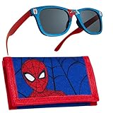 Marvel Sonnenbrille UV Schutz & Geldbeutel Kinder Set - Geschenke für Jungs...