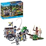 PLAYMOBIL Novelmore 71484 Überfall auf Transportwagen, gefährlicher Kampf um...