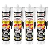 Isolbau Montagekleber Fix-Power - 4 x 480 g Styroporleber, Kraftkleber,...
