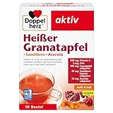 Doppelherz Heißer Granatapfel Sanddorn Acerola - Vitamin C und Zink zur...
