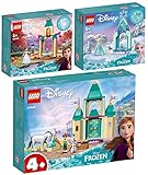 Lego Disney 3er Set: 43204 Annas und Olafs Spielspaß im Schloss, 43199 Elsas...