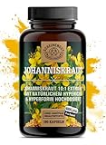 Johanniskraut Kapseln -180 Stück je 5000mg- WICHTIG: 10:1 Extrakt (=5000mg...