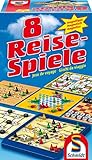 Schmidt Spiele 49102 - 8 Reise-Spiele, Spielesammlung, magnetisch, Bunt, 1 bis 4...