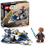 LEGO Star Wars 75400 Plo Koons Jedi Starfighter Microfighter Bauspielzeug mit 2...