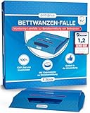 Bettwanzen-Falle [5 Stück] Bettwanzenfallen für die Befallsermittlung zur...