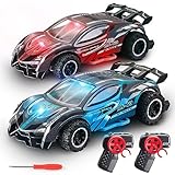 VATOS 2 PCS Ferngesteuertes Auto, 2,4 GHz RC Monster Truck Fernbedienung Auto...