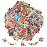 Ambesty Origami Papier Set, 80 Blatt Unterschiedliche Muster papier Japanisches...