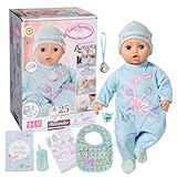 Baby Annabell Active Alexander 43cm, weiche Puppe mit Funktionen und Sound für...