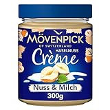 Mövenpick Haselnuss Crème Nuss & Milch, Premium Nuss-Brotaufstrich, 300g