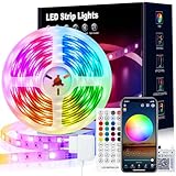 VKH LED Strip 10m, LED Streifen Bluetooth RGB LED Band 10m Selbstklebend mit...