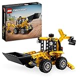 LEGO Technic Baggerlader, Bauspielzeug Set für Jungen und Mädchen ab 7 Jahren,...