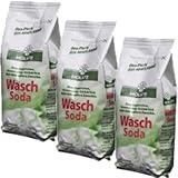 HOLSTE Waschsoda, 3er Pack (3 x 500g) Waschkraftverstärker